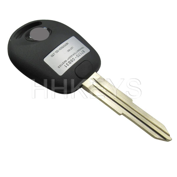 Replacement 2 Buttons Remote Key Fob Shell for Ssangyong Actyon Kyron Rexton Uncut Blade Car Key Case Cover