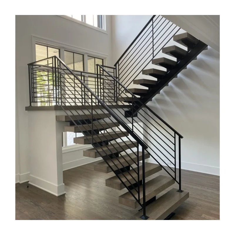 CBMmart aluminum stair white wood oak led luxury staircase step vinyl covering lift trolley stage platform wheelchair stretcher