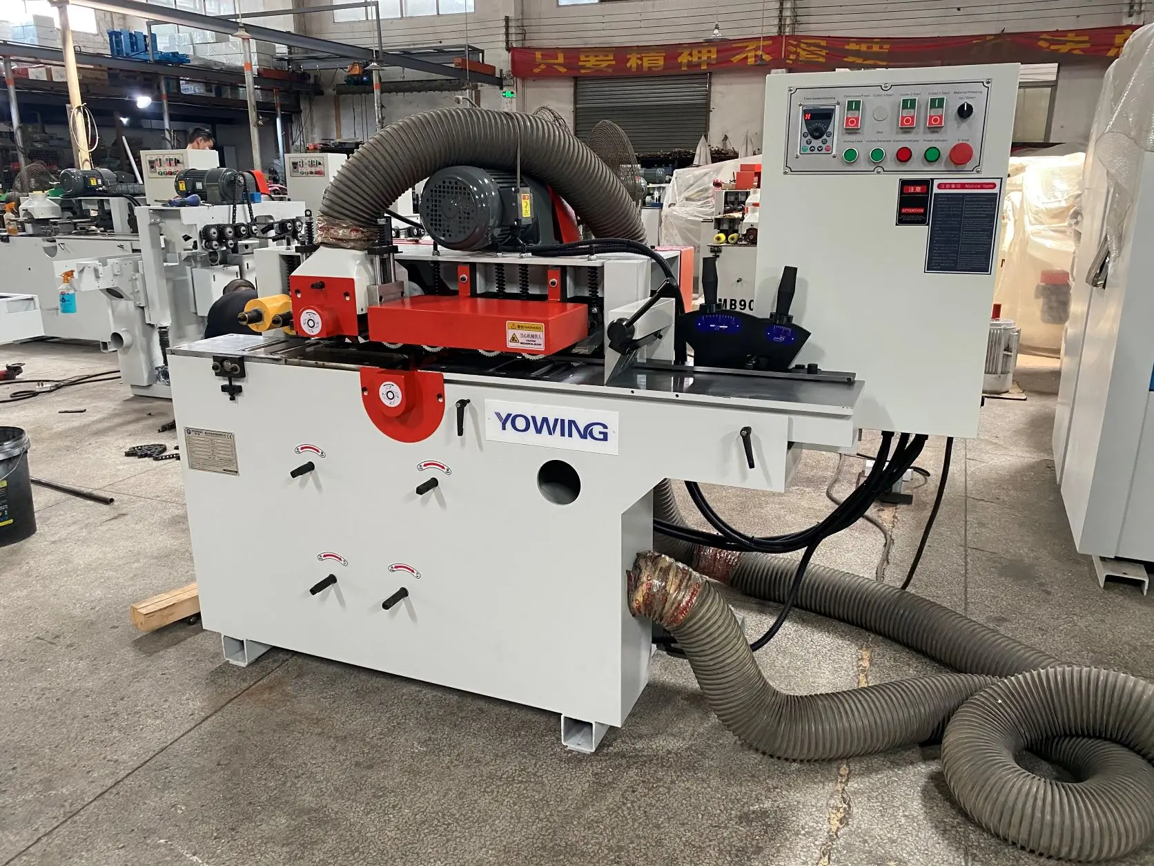 Wood rounding rod shovel handle making machine MB9010T