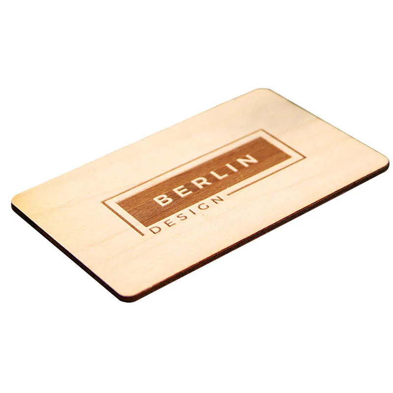 Wholesale Wood Card Proximity Read Write RFID Card MF1 S50 Hotel Key Card