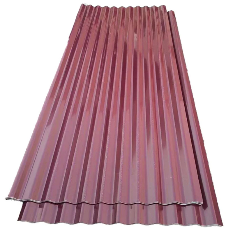 china sheets for roof Zink corrugated colorful PPGI corrugated roofing sheets
