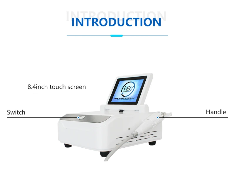 Y keylaser Hot Sell Skin Problem Solver 2 In 1 Rf Needles Remove wrinkles machine