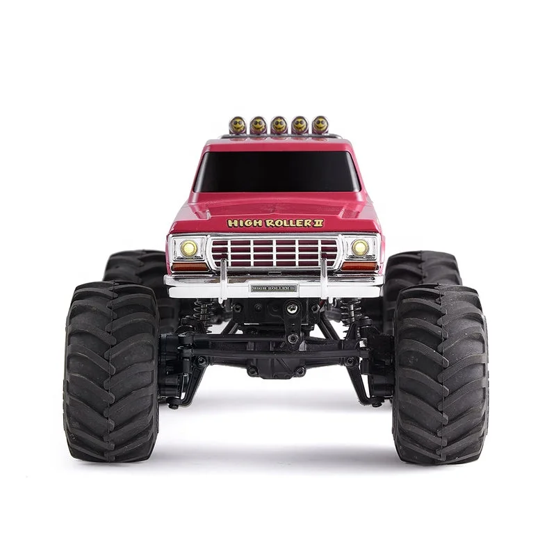 FMS FCX24 Smasher V2 1/24 Scale RTR Big Wheel Car with Portal Axles and Two-Speed Transmission 4WD RC Monster Truck Toy