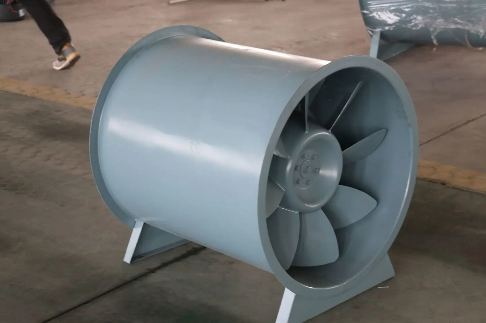 380v 5kw FRP Industrial Wood Dry High Temperature Exhaust Axial Fan