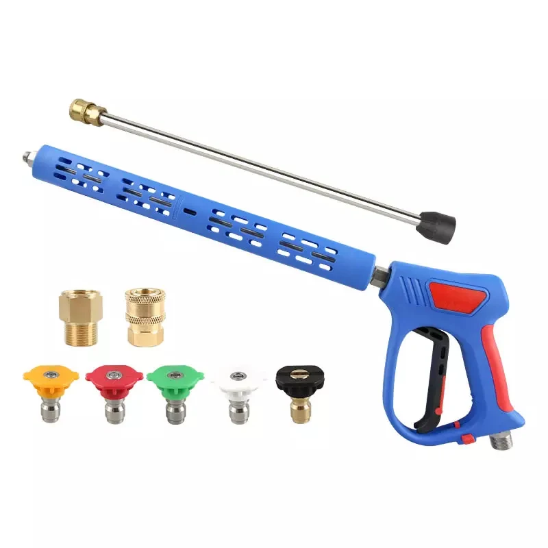 SPS Blue High-Pressure Gun Pressure Washer Wand Pressure Washer Spray Nozzle