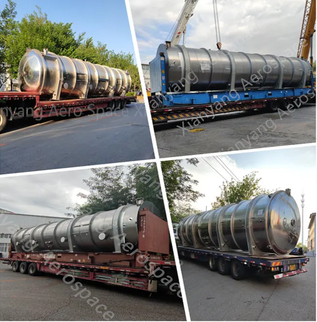2400KG Large capacity 200m2 continuous vacuum refrigerated food freeze dryer for food,fruits,vegetables,meat