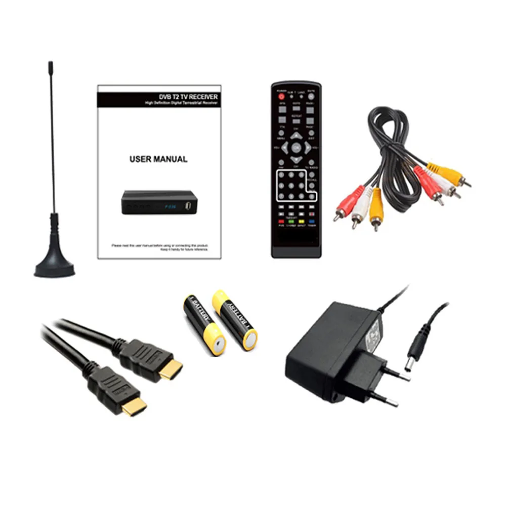 Мини HD декодер dvb t2 телеприставке Wi-Fi приемник