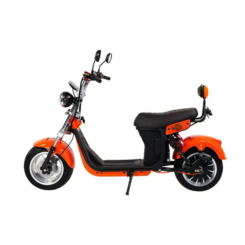 2024 New High-Performance 2000W 60V Electric Citycoco Scooter 12-inch Aluminum Wheels Electric Motorcycles with Two Wheels