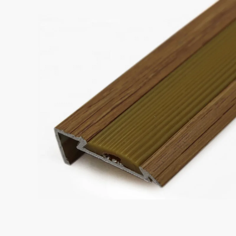 Stair Protector Metal Step Edge Laminate Flooring Aluminum Stair Nose