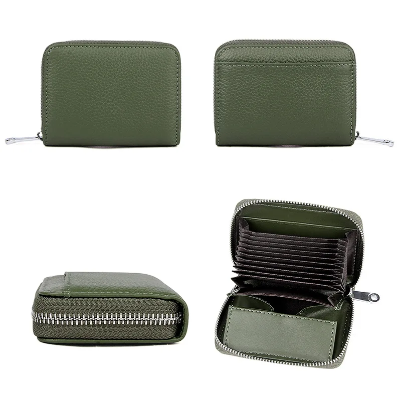 Hot Sell Short Style leather cute pocket wallet card holder for woman Coin Purses Bag Girl Small Lady Wallet Credit Card holder