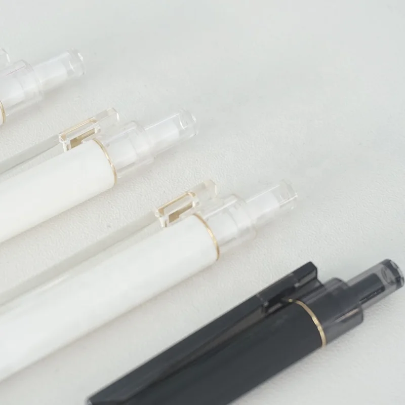 Wholesale Personalized office school supplies custom logo printed 0.7mm white ink gel pen for gifts