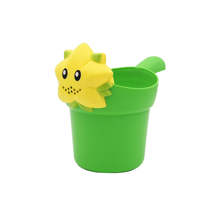 Eco Friendly Summer Water Toy Green stars Baby Bucket Tools Play Set Sand Beach Toy For Kids