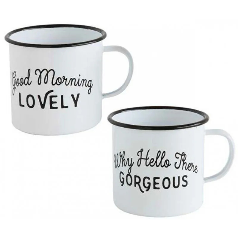 Passed the Lab testing ,BPA free and ECO-Friendly metal Coffee enamel mug custom logo