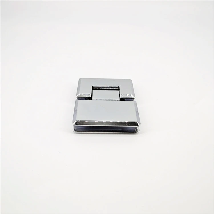 Stainless steel shower room 180 degree glass hinge for double swing door