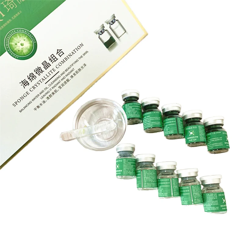 OEM/ODM DIY Skin Care Kit Collagen Regeneration Spongilla Micro-needle Spicules Peeling Mask for Face beautifying Cleansing
