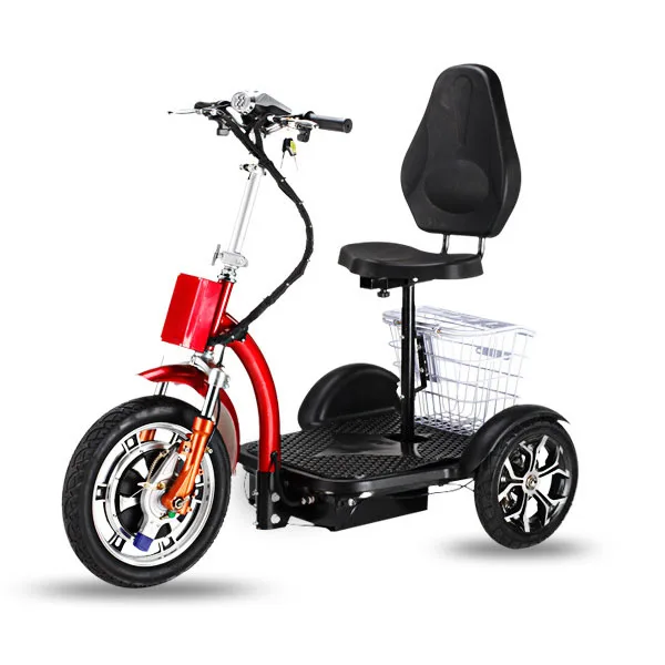 US 800w Motor Scooter Bike Top Powerful High Quality 3 Wheel Tricycle Electric Scooters For Elderly For Adult
