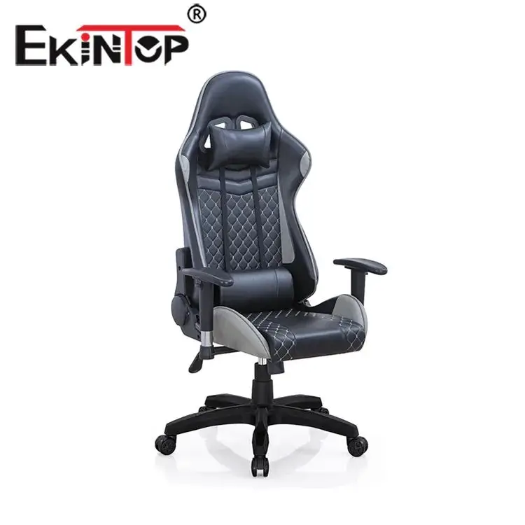 Ekintop Modern Free Sample Wholesale Black Red Gaming Racing Chairs Office Game Gamer Seat Chairs