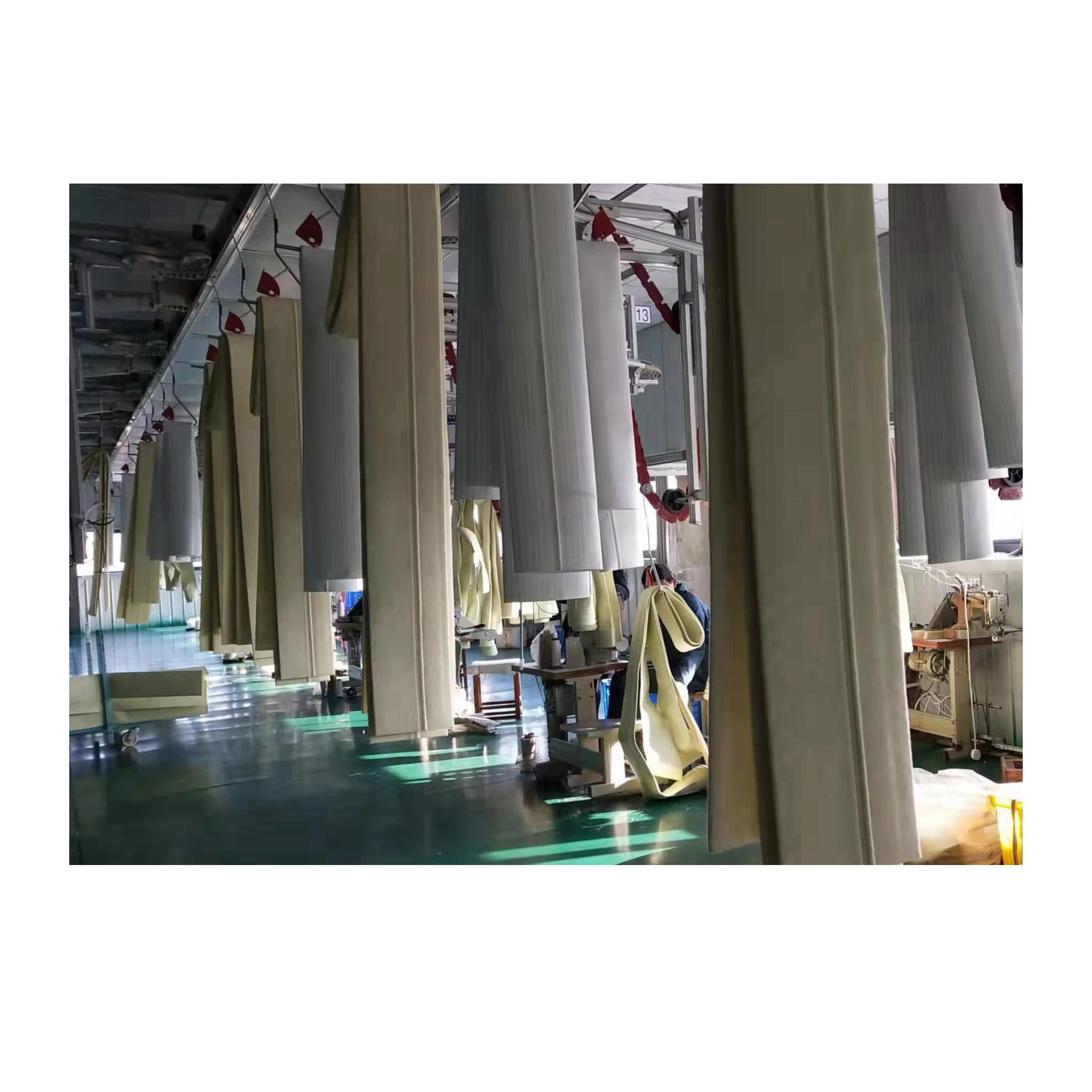 Corn Flour Mill Jet Air Filtration Dust Collector Filter Pulse Jet Bag Filter
