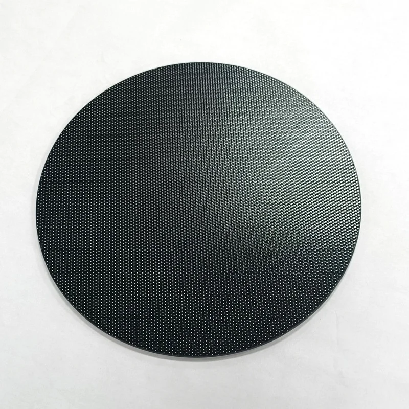 Custom high quality high temperature resistant black glass ceramics panel for induction cooker