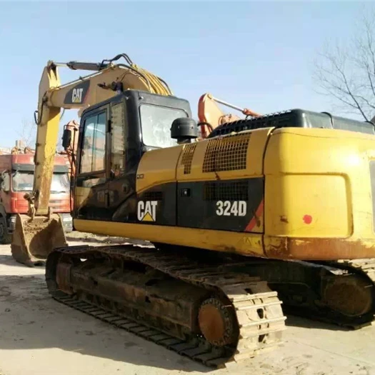 Used Caterpillar 24 ton 324D Crawler Excavator 324DL tracked excavator heavy machine in Lowest Price with low used hours