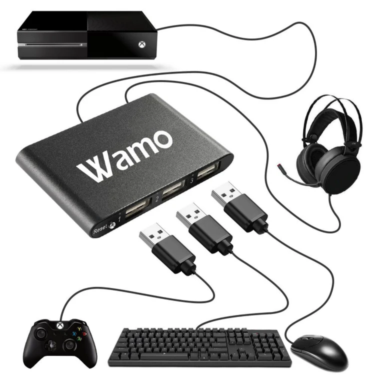 Заводская Продажа, адаптер для клавиатуры и мыши для PS4/ PS3/X box one/ switch, игровые аксессуары, конвертер контроллера