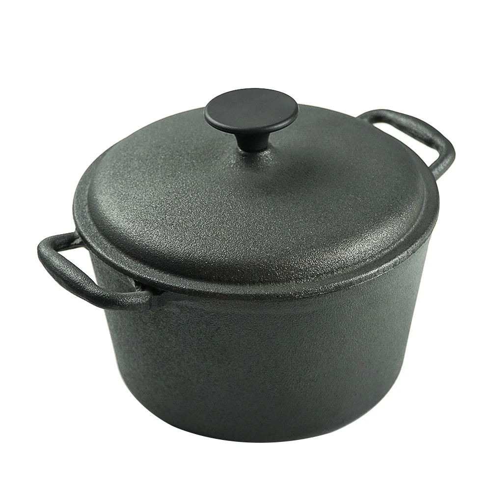 Factory Preseasoned  Dutch Oven Casseroles Cast Iron Pot