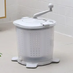 new product portable manual plastic Dewatering basket removable washing machine
