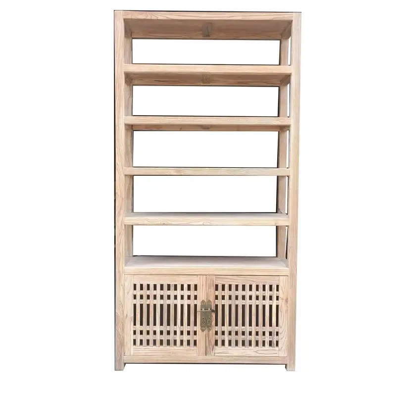 Hot Selling Good Quality Multi-layer bookcase bookshelf 100*35*196cm Lattice Bogu shelf