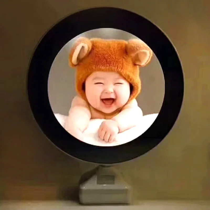 America market Home Decoration Wholesaler LED Photo Frame Creative Magic Mirror Picture Photo Frame with Light
