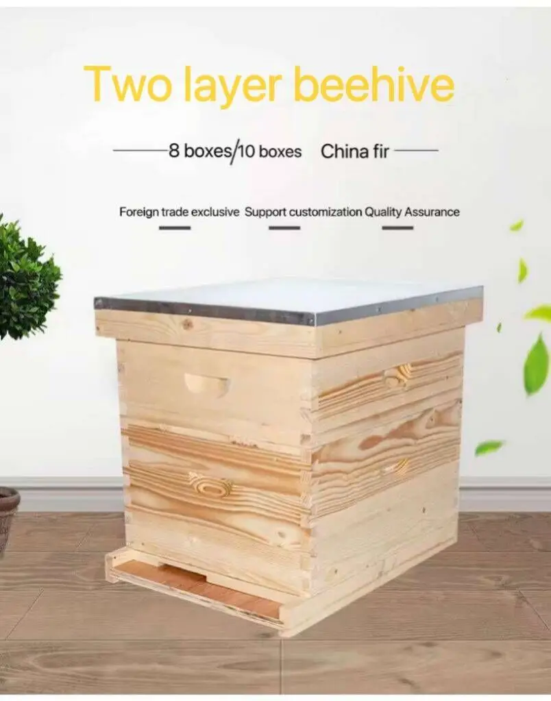 Automatic Self-flowing Bee Hive Apiculture Beekeeping Beehive