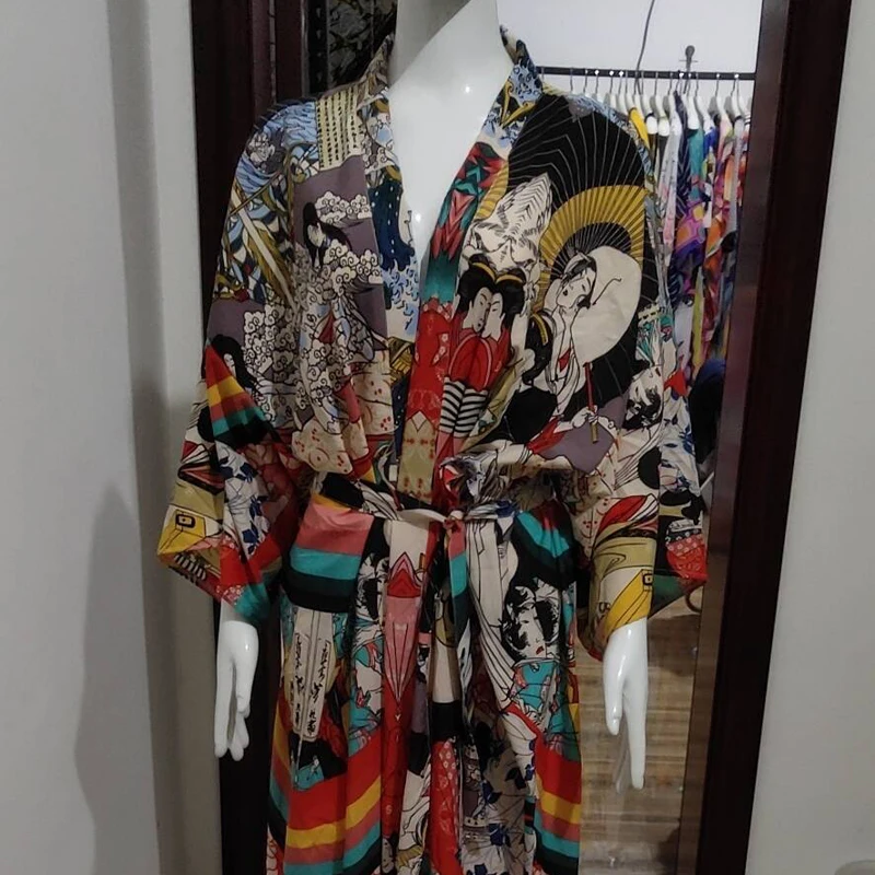 
Beach Wear Cover Up Summer Dresses Beach Beach Dress Cover Up Japanese Kimono 