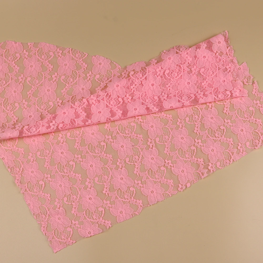 High elastic elegant 150cm width 3d flower lace fabric for underwear