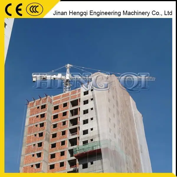 High quality Topless tower crane 25m 40m 50m 60m lifting weight 5T 8T 10T