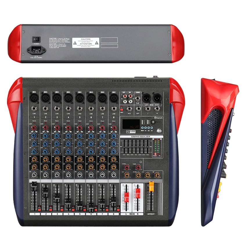 
Factory Price Wholesale Powermate Power Professional Audio Mixer Console Music Bar Top Quality 