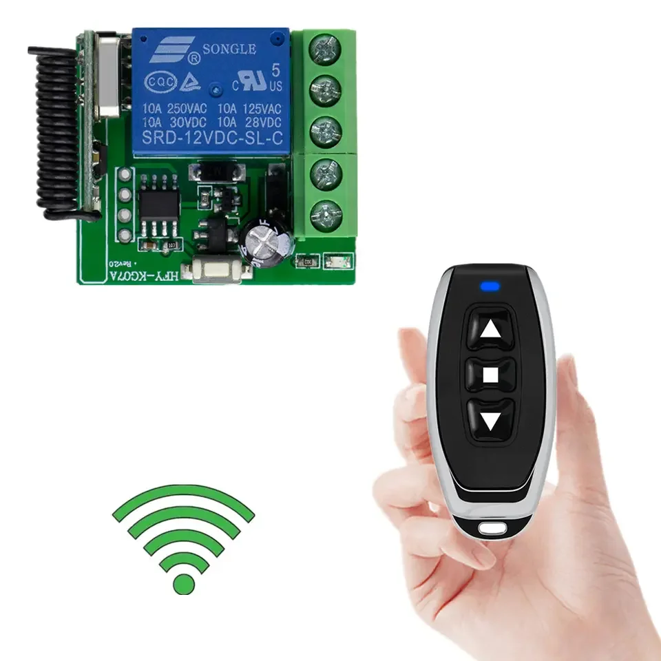 wireless transmitter and receiver remote controller automatic remote control gate opener