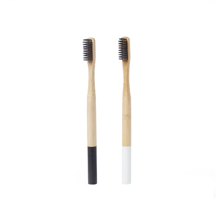 
Hot sale bamboo toothbrush custom logo bamboo travel toothbrush 