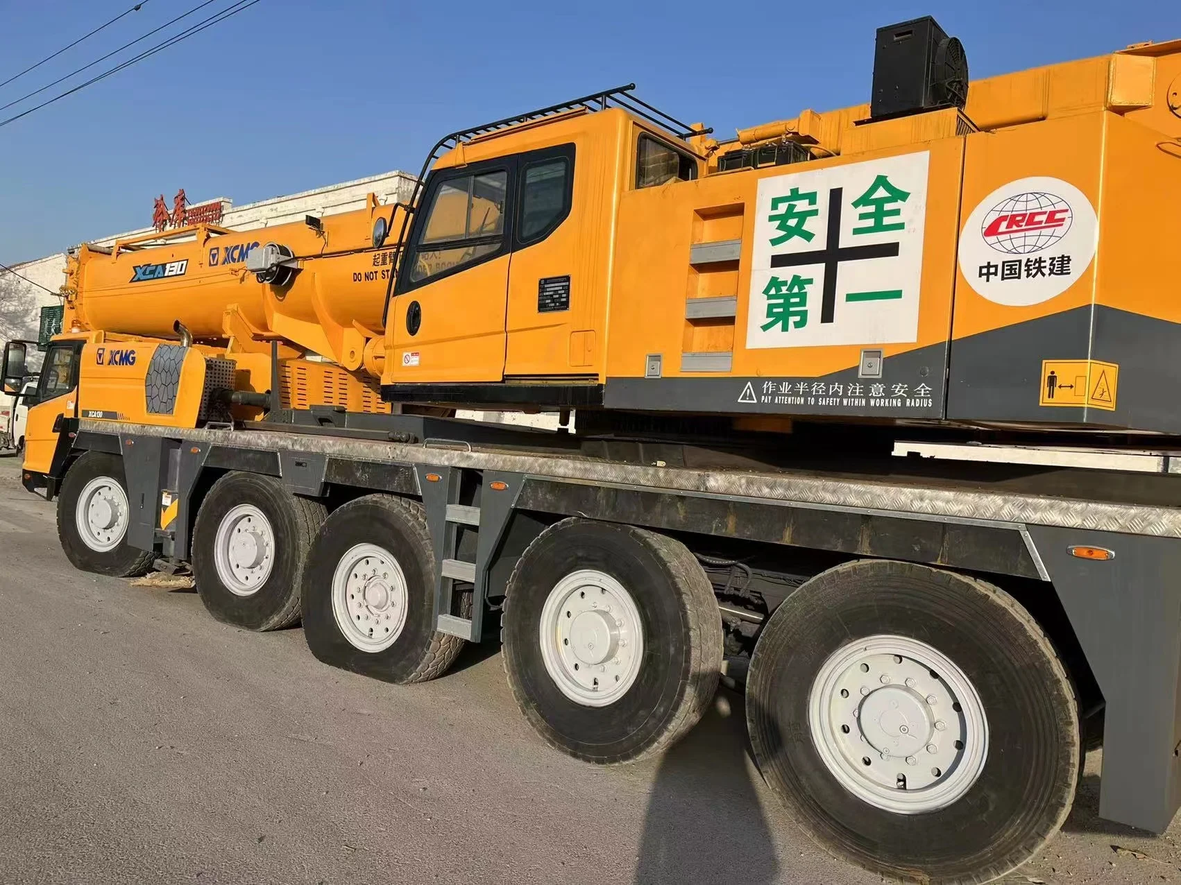 Truck Cranes Sale 130Ton Construction Hydraulic Mobile Mounted Truck Crane QY130K
