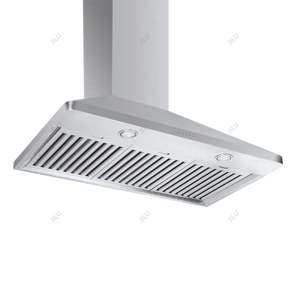 etl Certification Low-noise Kitchen Ventilation Exhaust Electric Stainless Steel Household Wall-mounted Range Hood