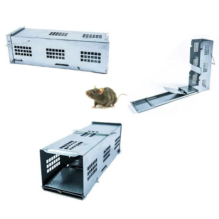 Hight Quality Mouse Trap 1 Door Humane Live Animal Mouse Cage for Small Animal Cage Mouse Trap