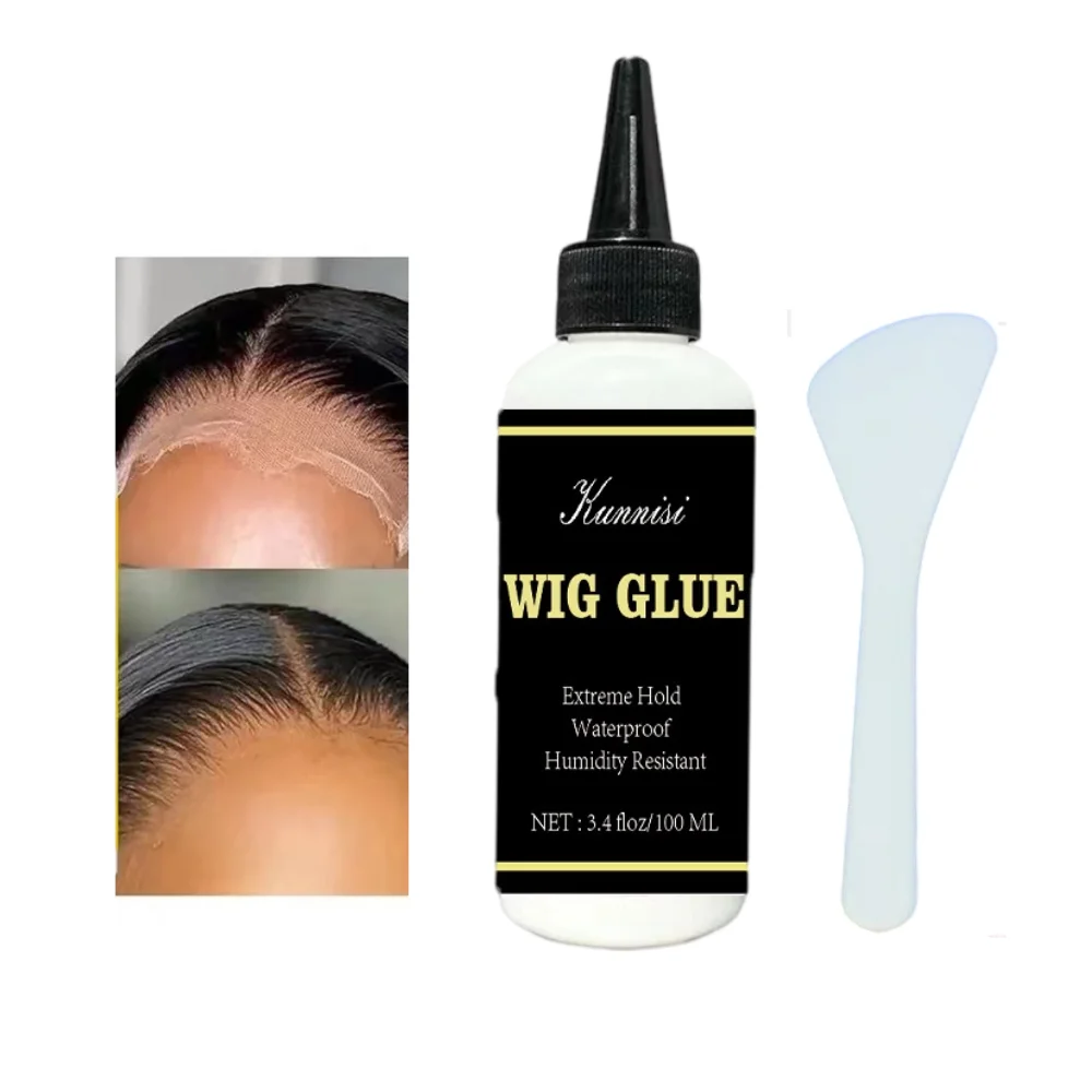 100ml got 2 b formulate lace wig glue Lace Front Wig Hair Super Walker Tape Ultra Hold Glue Quantity White Blue Time