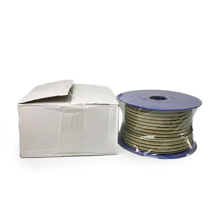 PTFE GRAPHITE STUFFING BOX GLAND  PACKING WITH  ARAMID CORNERS