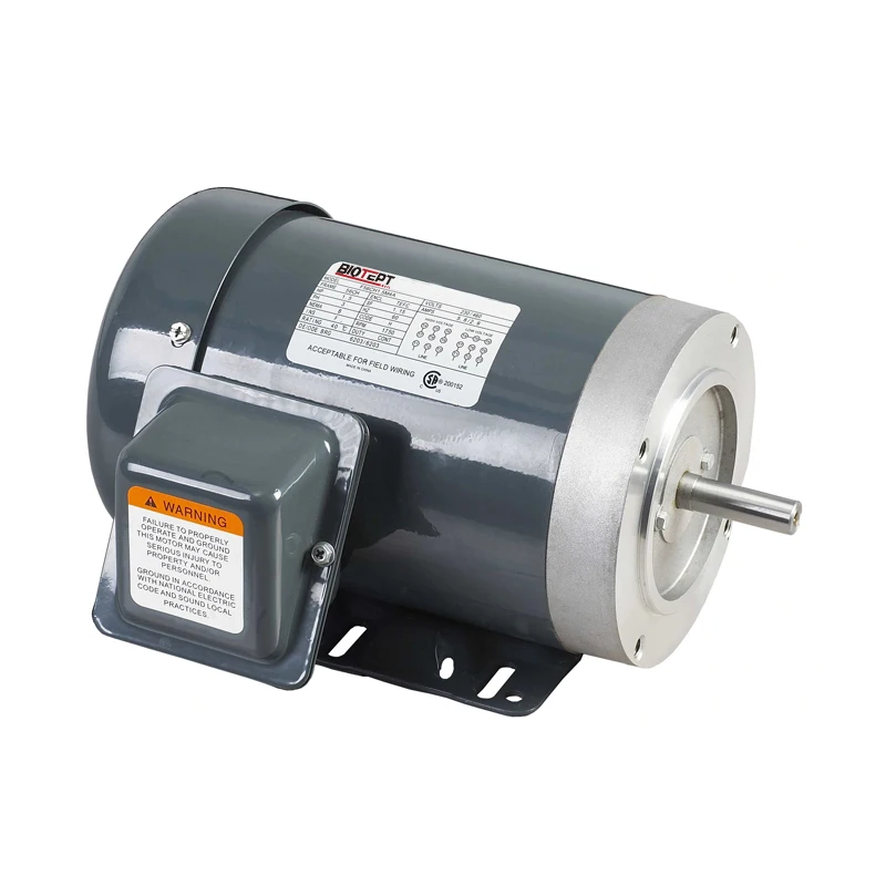 hydraulic pumps and NEMA 56C design B TEFC IP44 1hp Premium efficiency AC motors