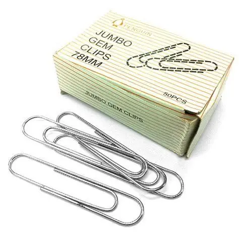 Paper Clips Jumbo Stainless Steel Paper Clip Suitable for office