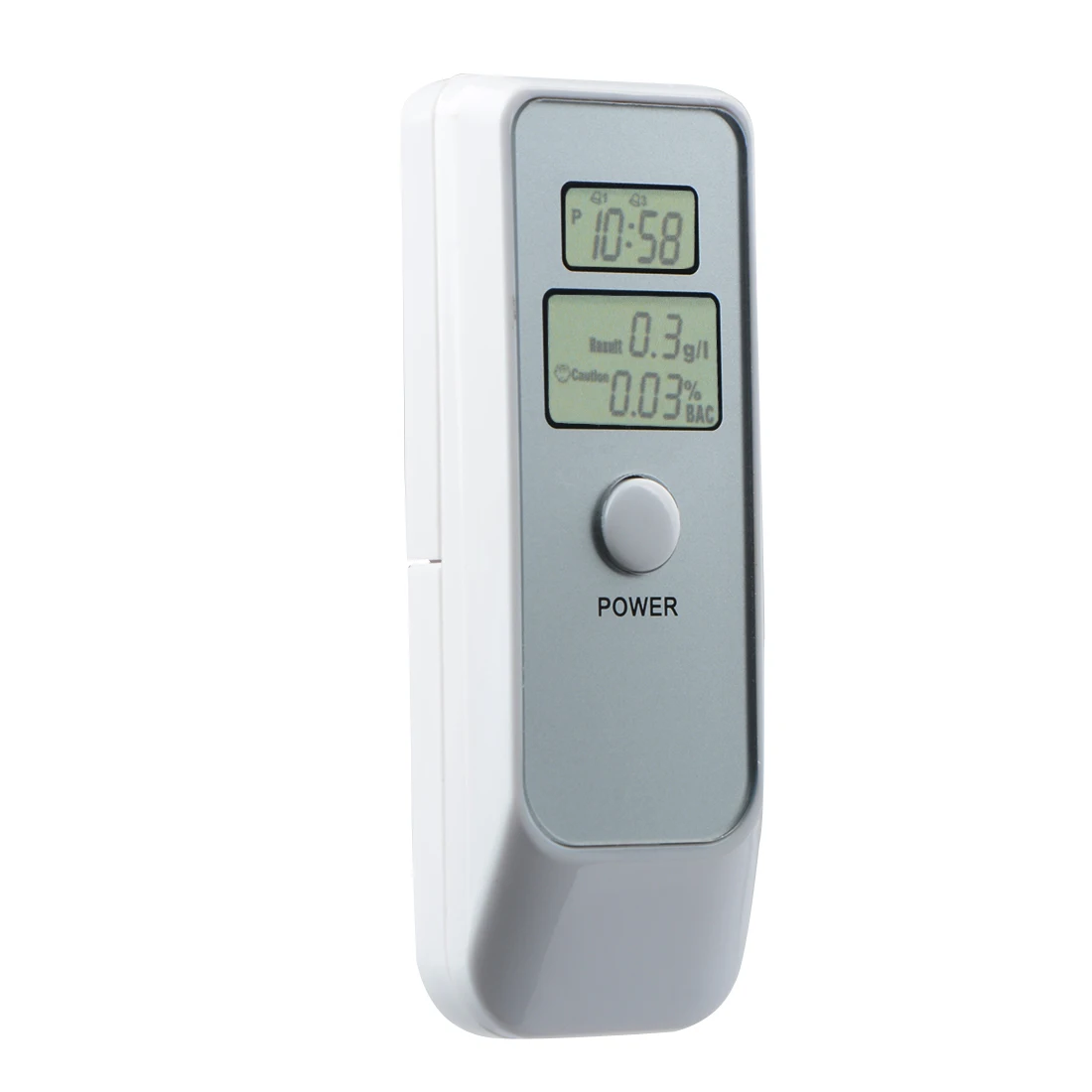 Digital Breath Portable Alcohol Tester Breath Alyzer Alcoholtest with Alcohol Clock Level Testing Car Safely Driving