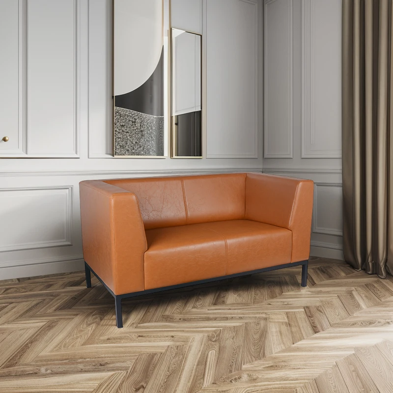 Foshan modern design furniture meeting 3 seater lobby sofa for office modern single office furniture sofa