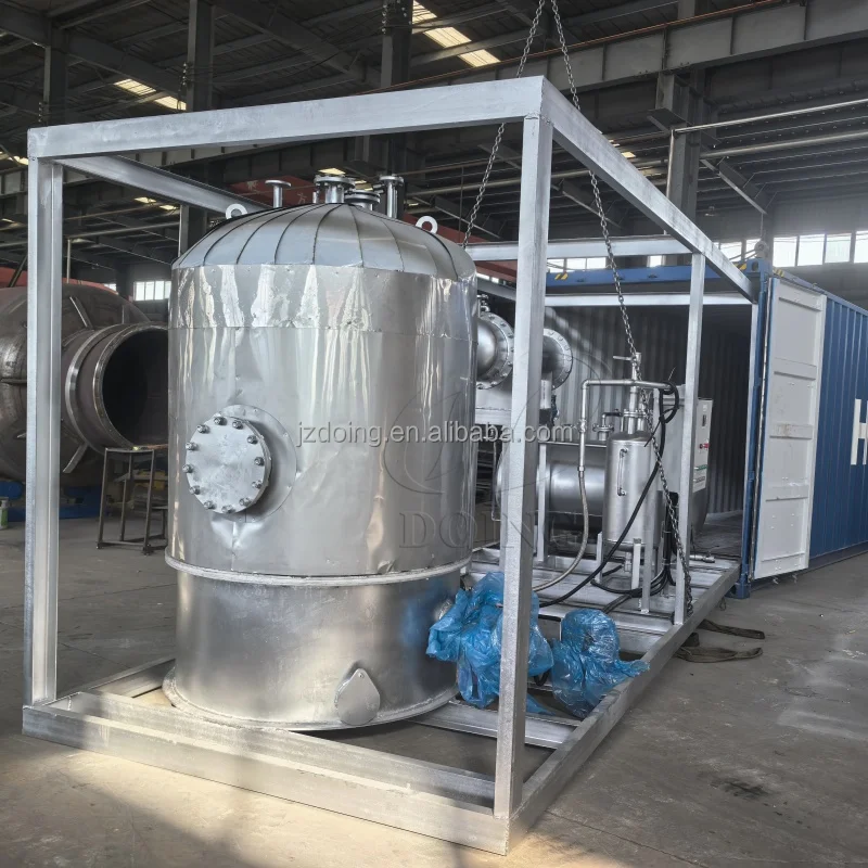 Waste Oil to diesel Distillation Refinery Machine High Purification Rate Used Lubricant Oil Distillation Production Line