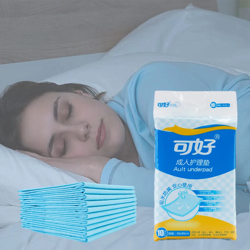 Good Selling Adult underpad Disposable Urine Absorbing Pad Dry Surface Fluff Pulp Adult Urinal Pads