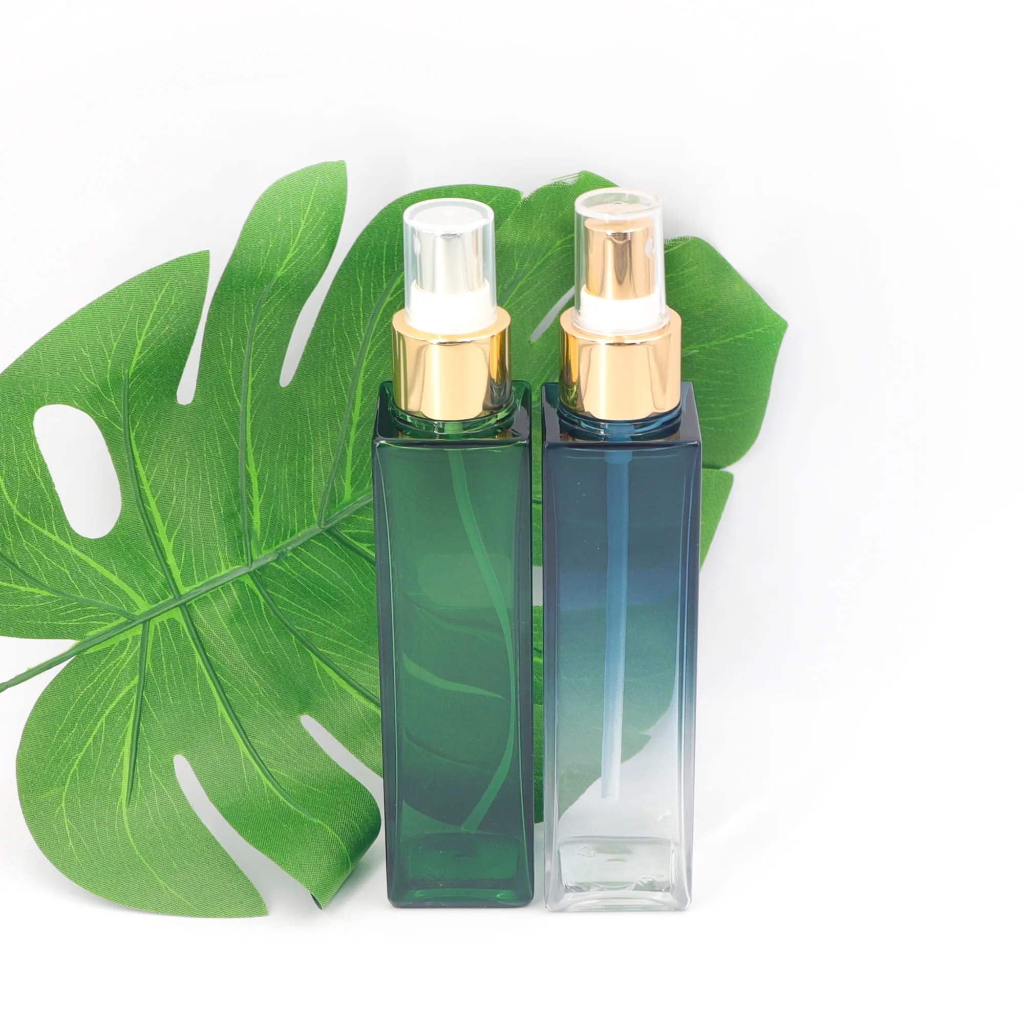 100 мл 150 мл роскошный пустой стеклянный спрей для лица с распылителем
