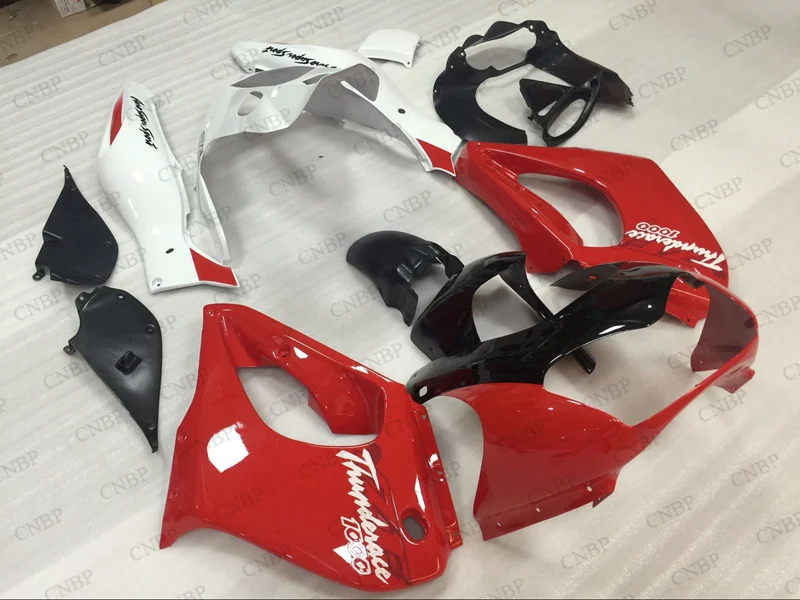 Для YAMAHA YZF1000R 00 01 полный комплект для 06 07 обтекатель Thunderace 1997 - 2007 тела красный