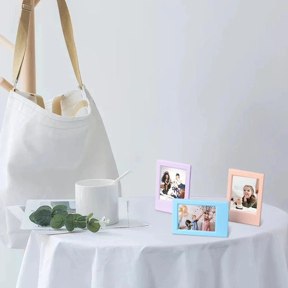 New 7 Colors 3 Inch Mini Film  Frame Color Photo Art Photo For Fujifilm Instax Mini 11 9 8 7s 25 50s Mini Film Photo Pape